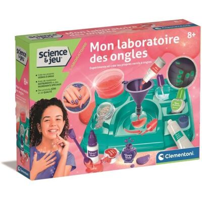Clementoni 52729 jouet scientifique pour enfants - Kit d'apprentissage du nail art - Publicité Clementoni 52729 jouet scientifique pour enfants - Kit d'apprentissage du nail art - Publicité