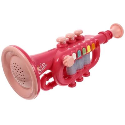 1 Jeu Instruments à Vent pour Enfants Modèle de Trompette Jouet dinstruments éducatifs Jouets musicaux Enfants apprenant la Rouge Rouge - Publicité 1 Jeu Instruments à Vent pour Enfants Modèle de Trompette Jouet dinstruments éducatifs Jouets musicaux Enfants apprenant la Rouge Rouge - Publicité