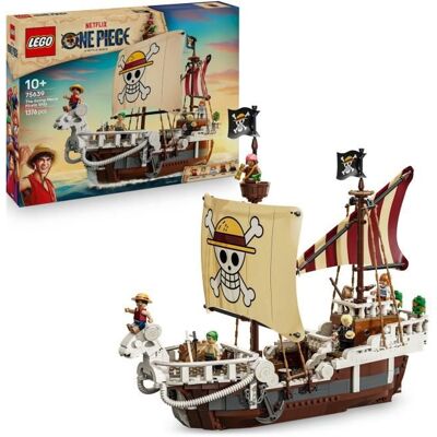 LEGO ONE PIECE 75639 Le Bateau Pirate Vogue Merry - Jeu de Construction pour enfant dès 10 ans Marron - Publicité LEGO ONE PIECE 75639 Le Bateau Pirate Vogue Merry - Jeu de Construction pour enfant dès 10 ans Marron - Publicité