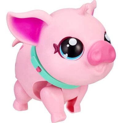 Jouet interactif - MOOSE TOYS - Little Live Pets Cochon rose - A partir de 5 ans - Piles incluses Rose - Publicité Jouet interactif - MOOSE TOYS - Little Live Pets Cochon rose - A partir de 5 ans - Piles incluses Rose - Publicité