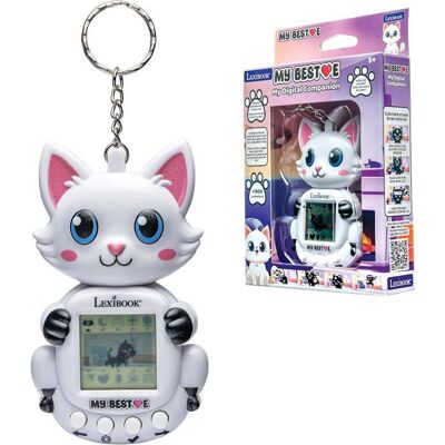 Console Compagnon Animal virtuel My Best-E® - Chat - Lexibook - Plus de 1900 animations - 3 Mini-Jeux - Porte-clés -Dès 5 ans - Publicité Console Compagnon Animal virtuel My Best-E® - Chat - Lexibook - Plus de 1900 animations - 3 Mini-Jeux - Porte-clés -Dès 5 ans - Publicité