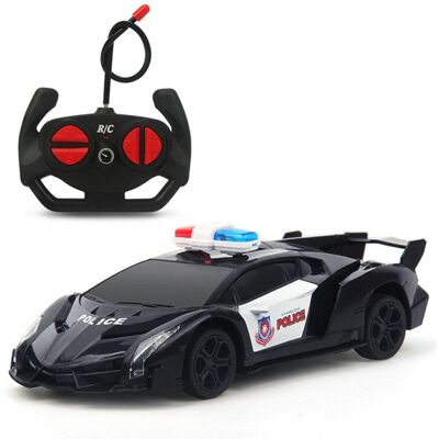 ZULBCEO Voiture de police télécommandée voiture de police électrique jouets pour enfants cadeaux pour garçons Noir - Publicité ZULBCEO Voiture de police télécommandée voiture de police électrique jouets pour enfants cadeaux pour garçons Noir - Publicité
