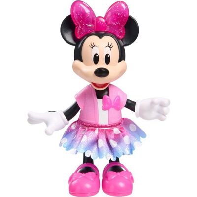 Poupée mannequin - DISNEY - Minnie Mouse Fabulous Fashion Doll - 15 cm - 11 accessoires Rose - Publicité Poupée mannequin - DISNEY - Minnie Mouse Fabulous Fashion Doll - 15 cm - 11 accessoires Rose - Publicité
