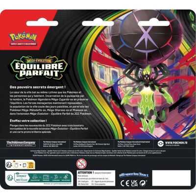 Pokemon Pokémon ME03 : pack 3 boosters - Publicité Pokemon Pokémon ME03 : pack 3 boosters - Publicité