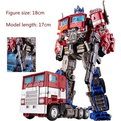 Optimus Prime TransDevices Jouets pour Enfants Alliage de Voiture Robot Figurine en Plastique Figurine Ani - Publicité Optimus Prime TransDevices Jouets pour Enfants Alliage de Voiture Robot Figurine en Plastique Figurine Ani - Publicité