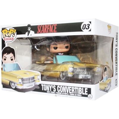Funko Pop! Scarface Cadillac Convertible - Publicité Funko Pop! Scarface Cadillac Convertible - Publicité