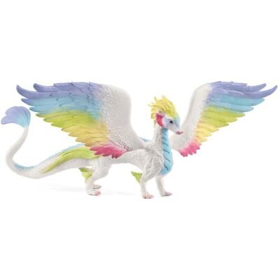 Figurine Dragon arc-en-ciel dès 5 ans Schleich 70728 Bayala 34 x 23 x 11 cm Blanc - Publicité Figurine Dragon arc-en-ciel dès 5 ans Schleich 70728 Bayala 34 x 23 x 11 cm Blanc - Publicité
