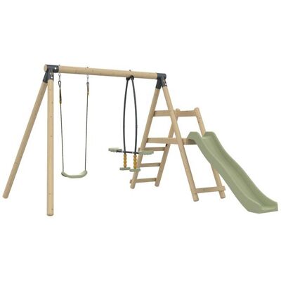 TP Toys Station balançoire et vis-à-vis ARBOUSIER en bois H190cm marron Marron - Publicité TP Toys Station balançoire et vis-à-vis ARBOUSIER en bois H190cm marron Marron - Publicité