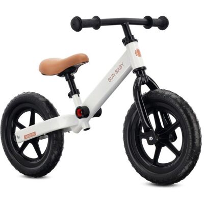 Sun Baby draisienne 12 pouces pour enfants 2+ - 29 kg roues EVA réglage 36-46/50-55 cm cadre acier blanc Blanc - Publicité Sun Baby draisienne 12 pouces pour enfants 2+ - 29 kg roues EVA réglage 36-46/50-55 cm cadre acier blanc Blanc - Publicité