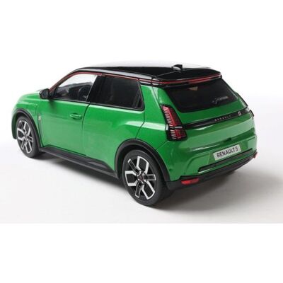 Voiture miniature de collection - SOLIDO - Renault 5 E-Tech 2024 - Échelle 1/18 - Vert Pop - Monté métal Vert - Publicité Voiture miniature de collection - SOLIDO - Renault 5 E-Tech 2024 - Échelle 1/18 - Vert Pop - Monté métal Vert - Publicité