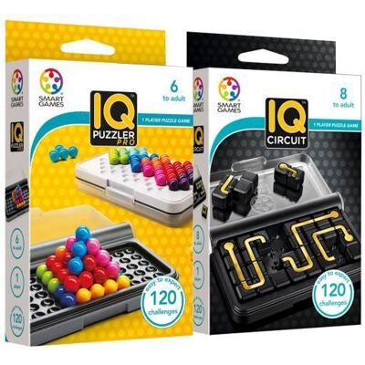 LUDILO - IQ Puzzler Pro - 240 défis - Jeu de société - Publicité LUDILO - IQ Puzzler Pro - 240 défis - Jeu de société - Publicité