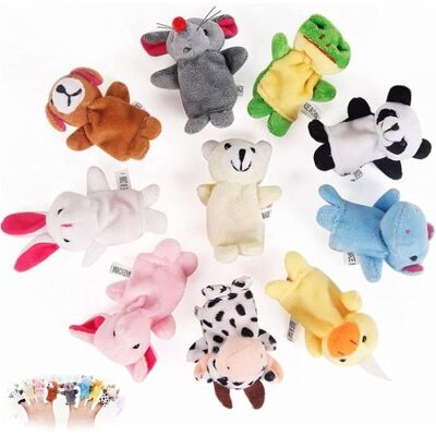 Marionnettes à Doigt Animaux Marionnettes Doigt Enfants Mini Animal Jouet 10 Types de Petits Animaux pour les Cadeaux DAnniversaire - Publicité Marionnettes à Doigt Animaux Marionnettes Doigt Enfants Mini Animal Jouet 10 Types de Petits Animaux pour les Cadeaux DAnniversaire - Publicité