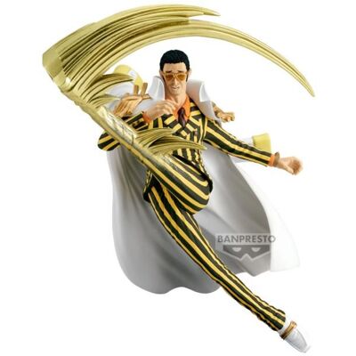 Figurine - BANPRESTO - Borsalino - 19cm - One Piece - Battle Record Collection Jaune - Publicité Figurine - BANPRESTO - Borsalino - 19cm - One Piece - Battle Record Collection Jaune - Publicité