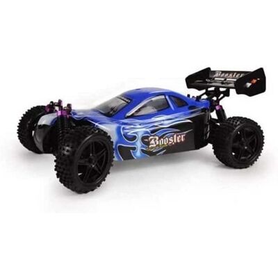 Voiture électrique - AMEWI - Booster - 1/10 - 4x4 - Moteur 540S - >45 km/h Bleu - Publicité Voiture électrique - AMEWI - Booster - 1/10 - 4x4 - Moteur 540S - >45 km/h Bleu - Publicité