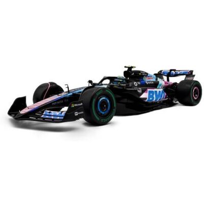 Voiture miniature de collection - SOLIDO - Alpine F1 A524 - Bleu - 1/18 - Monté métal - Brazilian GP 2024 N°31 Bleu - Publicité Voiture miniature de collection - SOLIDO - Alpine F1 A524 - Bleu - 1/18 - Monté métal - Brazilian GP 2024 N°31 Bleu - Publicité