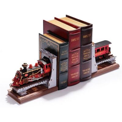 ROBOTIME Maquette DIY Century Train - en bois Jaune - Publicité ROBOTIME Maquette DIY Century Train - en bois Jaune - Publicité