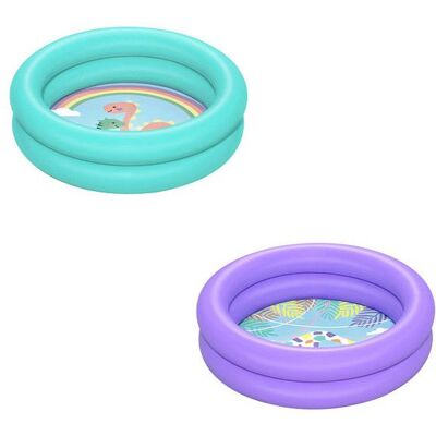 Pataugeoire gonflable pour enfants Bestway Ø 61 x 15 cm 21 L Bleu - Publicité Pataugeoire gonflable pour enfants Bestway Ø 61 x 15 cm 21 L Bleu - Publicité