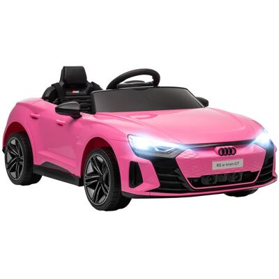 Voiture véhicule électrique enfant - HOMCOM - télécommande parentale - effets sonores lumineux - Audi RS E-tron GT rose Bleu - Publicité Voiture véhicule électrique enfant - HOMCOM - télécommande parentale - effets sonores lumineux - Audi RS E-tron GT rose Bleu - Publicité