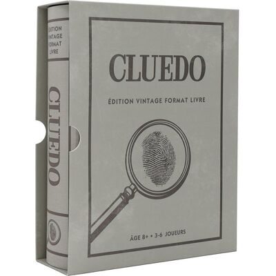 Cluedo édition vintage - Format livre - Jeu de société - MEGABLEU - Dès 8 ans Gris - Publicité Cluedo édition vintage - Format livre - Jeu de société - MEGABLEU - Dès 8 ans Gris - Publicité