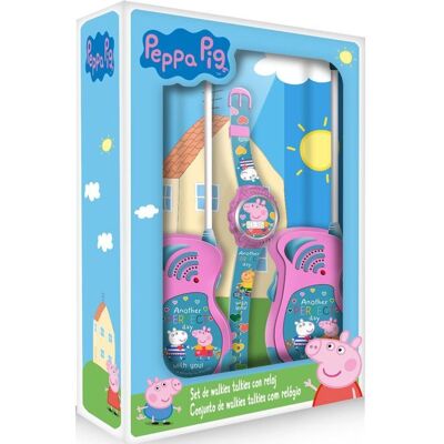 Ensemble Radio Bidirectionnel Numérique Peppa Pig - Cadeau pour Enfants - Publicité Ensemble Radio Bidirectionnel Numérique Peppa Pig - Cadeau pour Enfants - Publicité