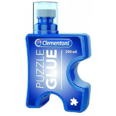 Clementoni Colle Pour Puzzle Adulte Et Enfant - Flacon De 200ml - Accessoire - Colle Glue Bleu - Publicité Clementoni Colle Pour Puzzle Adulte Et Enfant - Flacon De 200ml - Accessoire - Colle Glue Bleu - Publicité