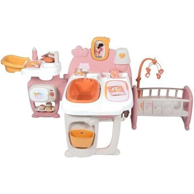 SMOBY - Baby Nurse - Grande maison des bébés pour poupons - 19 accessoires - dès 3 ans Rose - Publicité SMOBY - Baby Nurse - Grande maison des bébés pour poupons - 19 accessoires - dès 3 ans Rose - Publicité