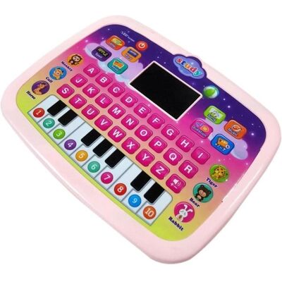 Jouet tablette pour enfants Ordinateur portable éducatif tout-petits Machine dapprentissage de langlais avec affichage LED - Publicité Jouet tablette pour enfants Ordinateur portable éducatif tout-petits Machine dapprentissage de langlais avec affichage LED - Publicité