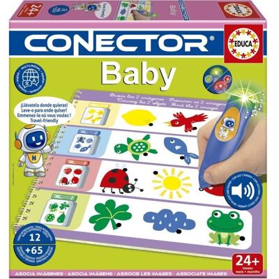 Conector Baby - Jeu éducatif - EDUCA - 65 questions 12 thèmes format livre - Dès 2 ans - Publicité Conector Baby - Jeu éducatif - EDUCA - 65 questions 12 thèmes format livre - Dès 2 ans - Publicité