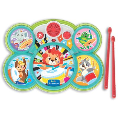Ma première batterie - Clementoni - Jeux éducatif - Eveil musical - Dès 18 mois - Publicité Ma première batterie - Clementoni - Jeux éducatif - Eveil musical - Dès 18 mois - Publicité