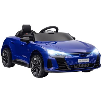 Voiture véhicule électrique enfant - HOMCOM - télécommande parentale - effets sonores lumineux - Audi RS E-tron GT bleu Bleu - Publicité Voiture véhicule électrique enfant - HOMCOM - télécommande parentale - effets sonores lumineux - Audi RS E-tron GT bleu Bleu - Publicité