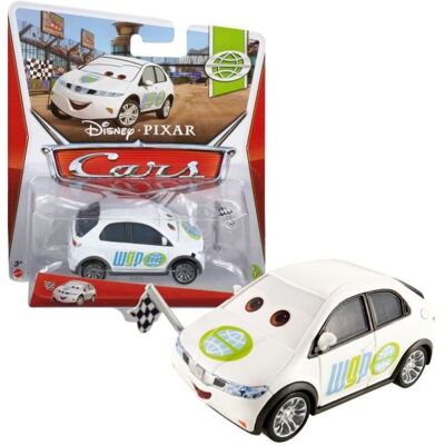 Disney Cars - MATTEL - Cast 1:55 Véhicules Voiture - Erik Laneley - Die-Cast Series en métal Blanc - Publicité Disney Cars - MATTEL - Cast 1:55 Véhicules Voiture - Erik Laneley - Die-Cast Series en métal Blanc - Publicité