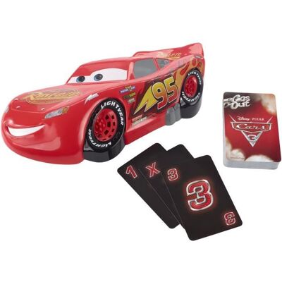 Jeu de société - MATTEL - CARS - Gas Out Cars - Flash McQueen - Enfant 5 ans et plus - Publicité Jeu de société - MATTEL - CARS - Gas Out Cars - Flash McQueen - Enfant 5 ans et plus - Publicité