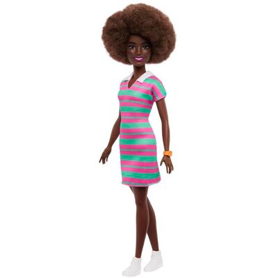 Fashionista - Fête polo à lignes - Barbie® - JJN60 - Publicité Fashionista - Fête polo à lignes - Barbie® - JJN60 - Publicité