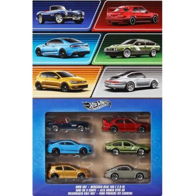 Hot Wheels - Multipack Euro Style - Petite Voiture - 3 ans et + - Hot Wheels - JBY79 - Publicité Hot Wheels - Multipack Euro Style - Petite Voiture - 3 ans et + - Hot Wheels - JBY79 - Publicité