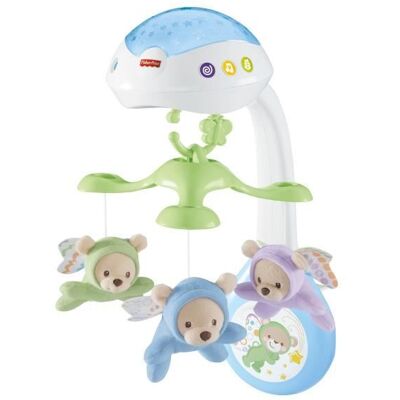 Fisher Price Fisher-Price - Mobile Doux Rêves Papillon - Mobile lit bébé - 0 ans et + CDN41 Bleu - Publicité Fisher Price Fisher-Price - Mobile Doux Rêves Papillon - Mobile lit bébé - 0 ans et + CDN41 Bleu - Publicité