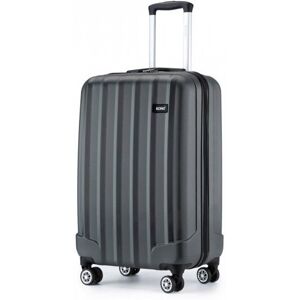 Kono Valise Cabine 55x35x20cm Valise de Voyage avec roulettes Valise Rigide Trolley Ultra Légère ABS Bagage 38L Gris Gris - Publicité Kono Valise Cabine 55x35x20cm Valise de Voyage avec roulettes Valise Rigide Trolley Ultra Légère ABS Bagage 38L Gris Gris - Publicité