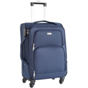 Valise taille cabine Alistair - Collection Plume 2.0 - 4 roues - Toile souple - Bleu Bleu - Publicité Valise taille cabine Alistair - Collection Plume 2.0 - 4 roues - Toile souple - Bleu Bleu - Publicité
