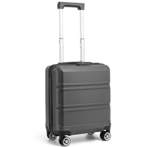 Kono Valise Cabine 45x35x20cm Léger Valises de Voyage Trolley Rigide en ABS avec Bagages à Main à 4 roulettes et Serrure TSA Gris Gris - Publicité Kono Valise Cabine 45x35x20cm Léger Valises de Voyage Trolley Rigide en ABS avec Bagages à Main à 4 roulettes et Serrure TSA Gris Gris - Publicité