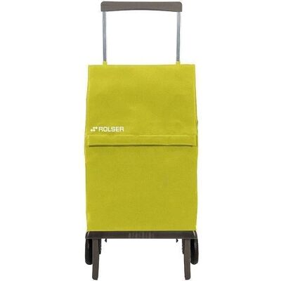 Poussette de marché - ROLSER - Plegamatic - Couleur Citron - Pliable - 2 Roues Jaune - Publicité Poussette de marché - ROLSER - Plegamatic - Couleur Citron - Pliable - 2 Roues Jaune - Publicité