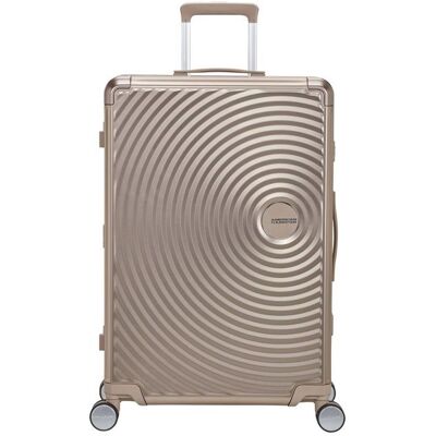 American Tourister Soundbox Alu Spinner 75 - Valise soute 77x52x30 cm 100 L Bronze (aluminium) Marron - Publicité American Tourister Soundbox Alu Spinner 75 - Valise soute 77x52x30 cm 100 L Bronze (aluminium) Marron - Publicité