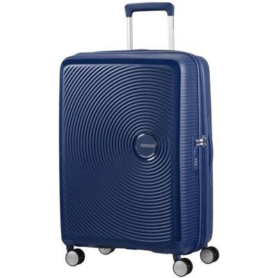Valise Moyenne - American Tourister - Soundbox Exp Spinner - Bleu NAVY - 4 Roulettes - ABS Bleu - Publicité Valise Moyenne - American Tourister - Soundbox Exp Spinner - Bleu NAVY - 4 Roulettes - ABS Bleu - Publicité