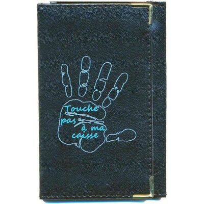 SYL'LA Pochette Etui Protection Porte Carte Grise - papiers voiture - permis de conduire (Touche pas à ma caisse) - Publicité SYL'LA Pochette Etui Protection Porte Carte Grise - papiers voiture - permis de conduire (Touche pas à ma caisse) - Publicité