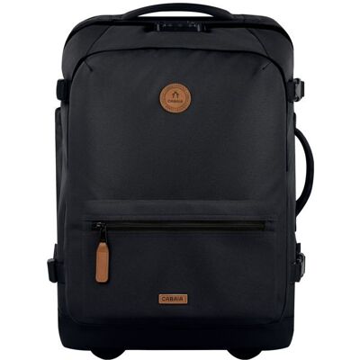 CABAIA Trolley noir pour femme et homme - Soft Suitcase 2 Wheels Essentials Trolley S Berlin 310704 Noir - Publicité CABAIA Trolley noir pour femme et homme - Soft Suitcase 2 Wheels Essentials Trolley S Berlin 310704 Noir - Publicité