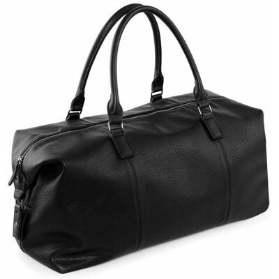 QUADRA Sac de voyage weekend - imitation cuir - QD878 - weekender Noir - Publicité QUADRA Sac de voyage weekend - imitation cuir - QD878 - weekender Noir - Publicité