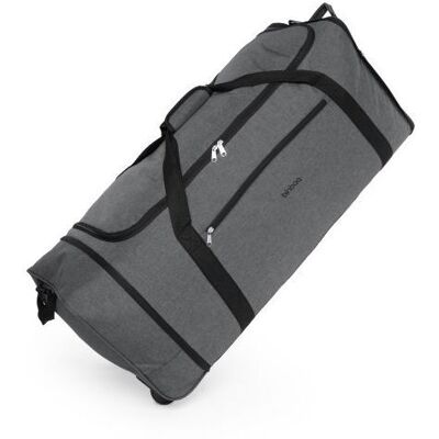 hauptstadtkoffer blnbag M4 – SAC DE VOYAGE À ROULETTES Sac de voyage léger pliable avec roulettes 90 L Anthracite Noir Noir - Publicité hauptstadtkoffer blnbag M4 – SAC DE VOYAGE À ROULETTES Sac de voyage léger pliable avec roulettes 90 L Anthracite Noir Noir - Publicité