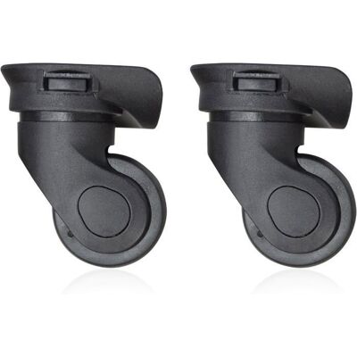 KINSTON Lot de 2 Roues de Remplacement Valise Cabine EasyJet ABS - Roulettes Détachables Robustes Installation Facile et Durable Noir - Publicité KINSTON Lot de 2 Roues de Remplacement Valise Cabine EasyJet ABS - Roulettes Détachables Robustes Installation Facile et Durable Noir - Publicité