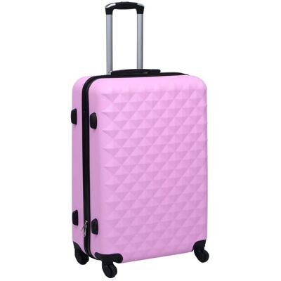 vidaXL Valise rigide Rose ABS 92424 Rose - Publicité vidaXL Valise rigide Rose ABS 92424 Rose - Publicité