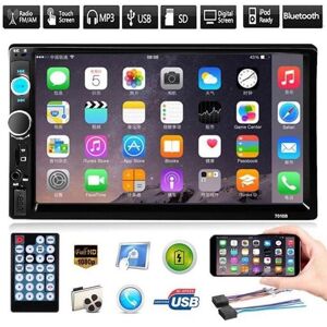 7 pouces voiture Radio stéréo HD MP5 écran Bluetooth Radio FM 2Din États-Unis_mo5303 Noir - Publicité 7 pouces voiture Radio stéréo HD MP5 écran Bluetooth Radio FM 2Din États-Unis_mo5303 Noir - Publicité
