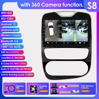 NOBRAND Autoradio Android pour Renault Clio (2012-2019) -Écran tactile 10 1 pouces navigation GPS caméra de recul lecture MP5 HD -S8 Noir - Publicité NOBRAND Autoradio Android pour Renault Clio (2012-2019) -Écran tactile 10 1 pouces navigation GPS caméra de recul lecture MP5 HD -S8 Noir - Publicité