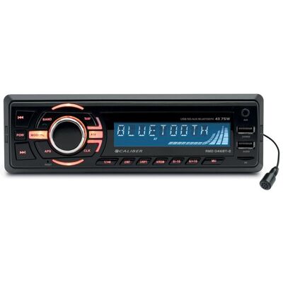 Autoradio Caliber RMD046BT-2 75W x 4 - Bluetooth - RDS-USB-SD-MP3-AUX-FM rétro éclairage bleu Noir - Publicité Autoradio Caliber RMD046BT-2 75W x 4 - Bluetooth - RDS-USB-SD-MP3-AUX-FM rétro éclairage bleu Noir - Publicité